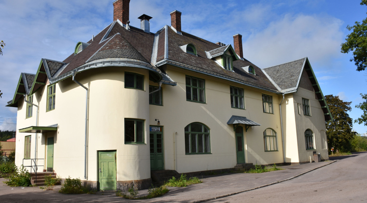 Gul byggnad